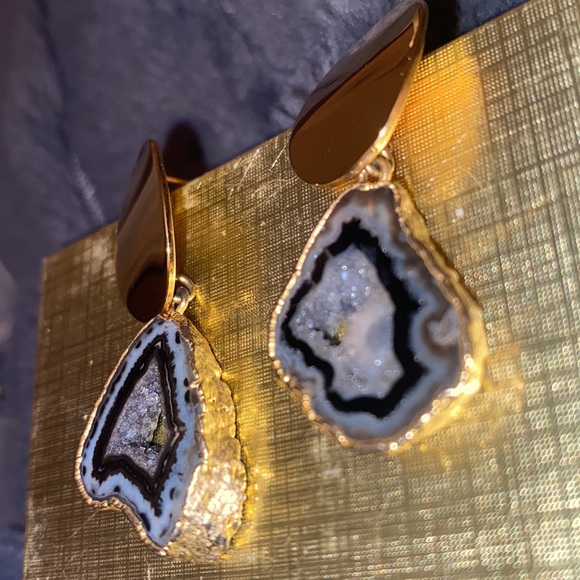 agate healing stone earings - Picture 2 of 9